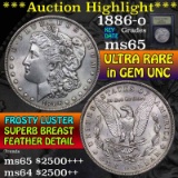 ***Auction Highlight*** 1886-o Morgan Dollar $1 Graded GEM Unc by USCG (fc)