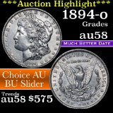 ***Auction Highlight*** 1894-o Morgan Dollar $1 Grades Choice AU/BU Slider (fc)