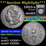 ***Auction Highlight*** 1903-s Morgan Dollar $1 Graded Select Unc by USCG (fc)