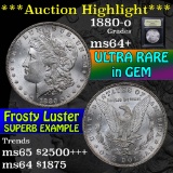 ***Auction Highlight*** 1880-o Morgan Dollar $1 Graded Choice+ Unc by USCG (fc)