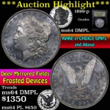 ***Auction Highlight*** 1899-p Morgan Dollar $1 Graded Choice Unc DMPL by USCG (fc)