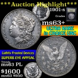 ***Auction Highlight*** 1901-s Morgan Dollar $1 Graded Select Unc PL by USCG (fc)