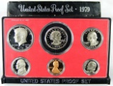1979 United States Mint Proof Set, No Outer Box