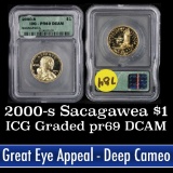 2000-s Sacagawea Dollar $1 Graded ms64 by ICG