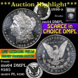 ***Auction Highlight*** 1898-o Morgan Dollar $1 Graded Choice Unc DMPL by USCG (fc)