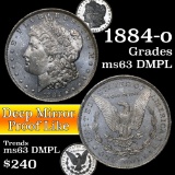 1884-o Morgan Dollar $1 Grades Select Unc DMPL (fc)