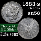 1883-s Morgan Dollar $1 Grades Choice AU/BU Slider (fc)