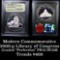 2000-p Library of Congress Modern Commem Dollar $1 Grades GEM++ Proof Deep Cameo
