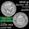 1916-p Barber Dime 10c Grades Choice AU