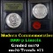 2009-p Lincoln Bicentennial Modern Commem Dollar $1 Grades ms70, Perfection