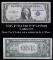 1935C $1 Blue Seal Silver Certificate Grades vf+