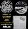 The Fifty State Bicentennial Medal Collection - Idaho Sterling Silver .925 Round 1 oz. Proof