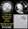 The Fifty State Bicentennial Medal Collection - Florida Sterling Silver .925 Round 1 oz. Proof