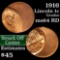 1969?,  Mint Error, Struck Off Center Lincoln Cent 1c Grades Choice Unc RD