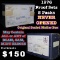 Original Sealed mailer box 1976 proof sets, 5 packs never opened