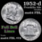 1952-d Franklin Half Dollar 50c Grades Choice Unc FBL