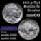 1913-p ty I Buffalo Nickel 5c Grades GEM+ Unc (fc)