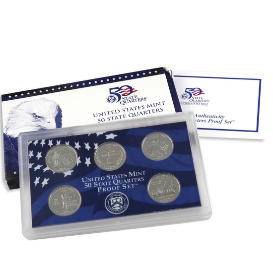 2000 United States Mint Proof Quarter Set