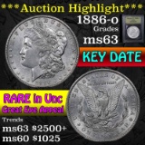 ***Auction Highlight*** 1886-o Morgan Dollar $1 Graded Select Unc by USCG (fc)