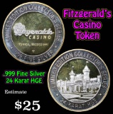 Fitzgerald's Casino Token .999 Fine Silver