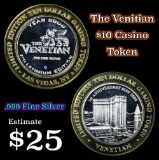 The Vanitian Casino Token .999 Fine Silver