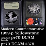 1999-P Yellowstone Modern Commem Dollar $1 Grades GEM++ Proof Deep Cameo