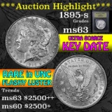 ***Auction Highlight*** 1895-s Morgan Dollar $1 Graded Select Unc by USCG (fc)