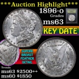 ***Auction Highlight*** 1896-o Morgan Dollar $1 Graded Select Unc by USCG (fc)