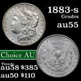 1883-s Morgan Dollar $1 Grades Choice AU