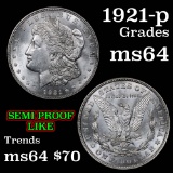 1921-p Morgan Dollar $1 Grades Choice Unc