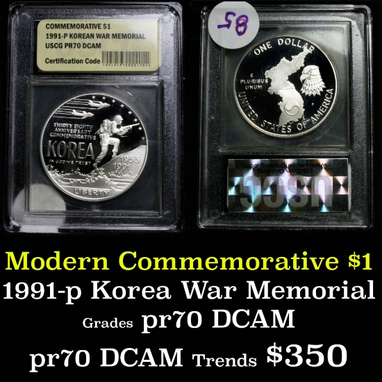 1991-1995-w WWII Modern Commemorative Dollar