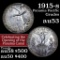 1915-s Panama Pacific Old Commem Half Dollar 50c Grades Select AU (fc)