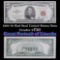 1963 $5 Red seal United States Note Grades vf++