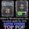 2005-d Oregon Satin Finish Washington Quarter 25c Graded sp69 by ICG