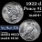 1922-d Peace Dollar $1 Grades Choice+ Unc (fc)