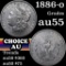 1886-o Morgan Dollar $1 Grades Choice AU