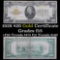 1928 $20 Gold Certificate Grades f+
