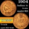 1904 Indian Cent 1c Grades Choice Unc RD (fc)