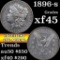 1896-s Morgan Dollar $1 Grades xf+