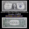 1957B $1 Blue Seal Silver Certificate Grades Choice CU