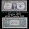 **Star Note  1957B $1 Blue Seal Silver Certificate Grades vf++
