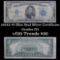1934A $5 Blue Seal Silver Certificate Grades f+