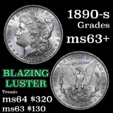 1890-s Morgan Dollar $1 Grades Select+ Unc