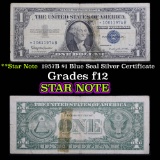 **Star Note  1957B $1 Blue Seal Silver Certificate Grades f, fine