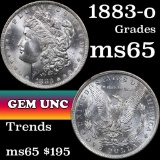 1883-o Morgan Dollar $1 Grades GEM Unc