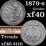 1879-s Rev '78 Top 100 Morgan Dollar $1 Grades xf