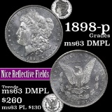 1898-p Morgan Dollar $1 Grades Select Unc DMPL