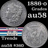 1886-o Morgan Dollar $1 Grades Choice AU/BU Slider
