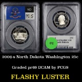 PCGS 2006-s North Dakota Washington Quarter 25c Graded pr69 DCAM by PCGS