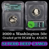 2009-s  American Somoa Washington Quarter 25c Graded pr70 DCAM by ICG
